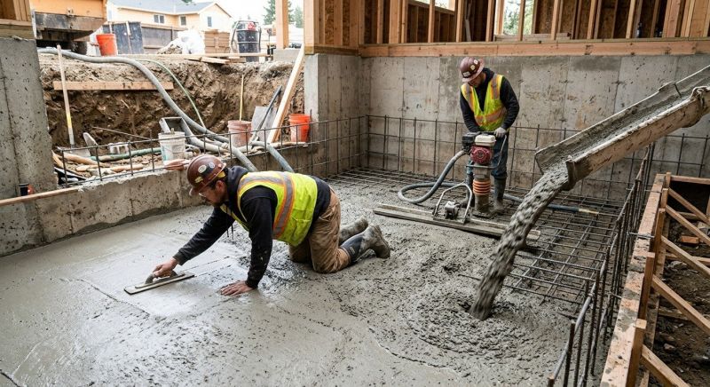 Basement Concrete Installation in Annapolis, MD