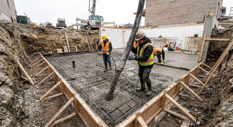 Basement Concrete Installation in Columbia, MD