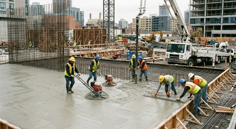 Commercial Slab Construction in Gambrills, MD