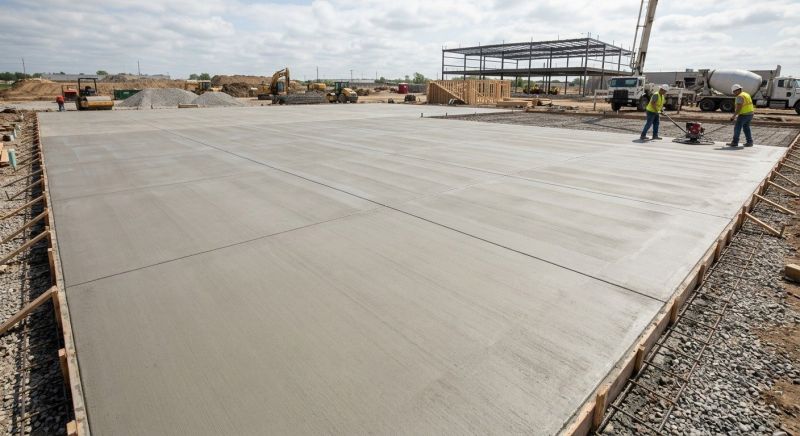 Commercial Slab Construction in Perry Hall, MD