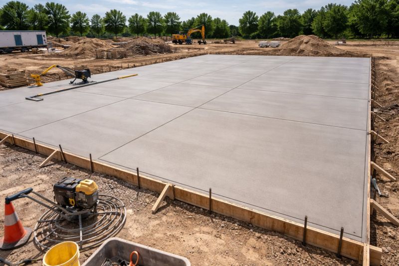 Commercial Slab Installation in Middle River, MD