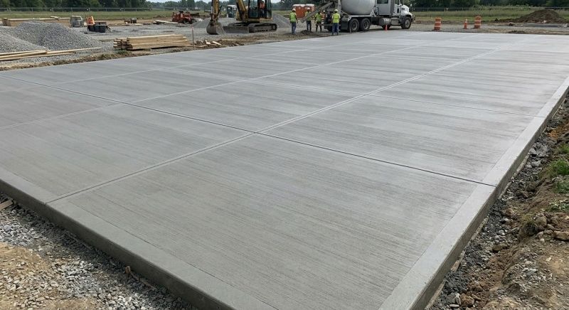 Commercial Slab Installation in Perry Hall, MD
