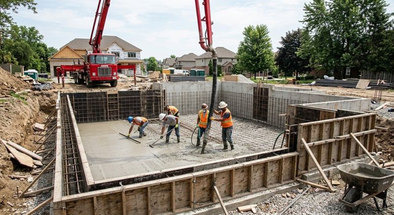 Concrete Basement Pouring in Severna Park, MD