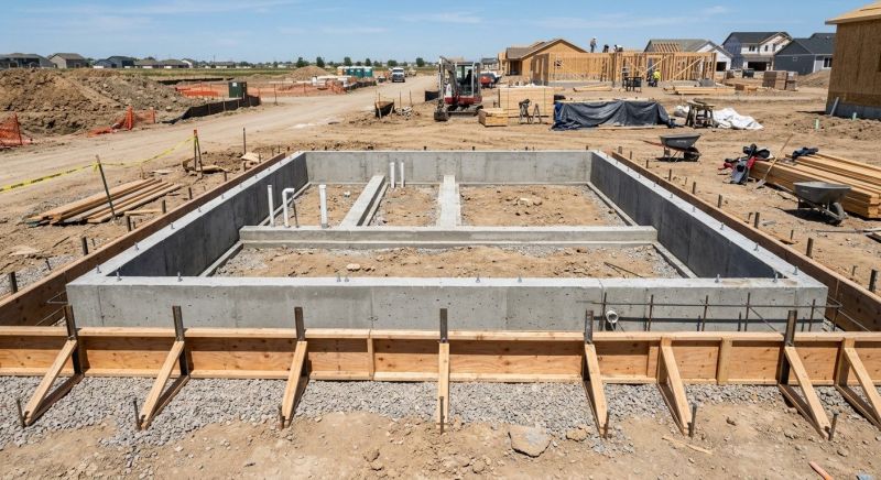 Concrete Foundation Installation in Capitol Heights, MD