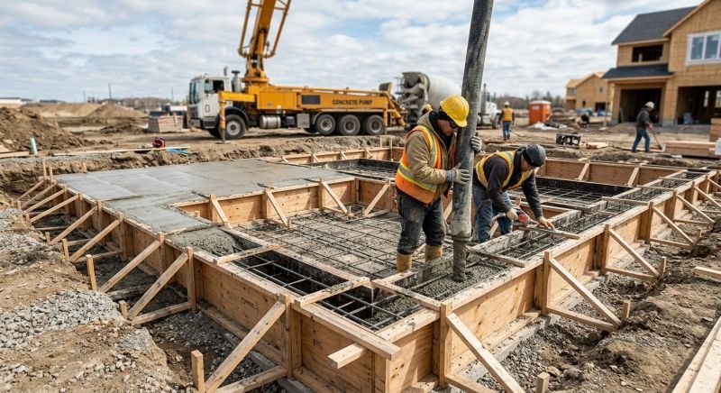 Concrete Foundation Installation in Crofton, MD