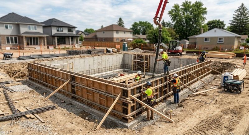 Foundation Construction in Glen Burnie, MD