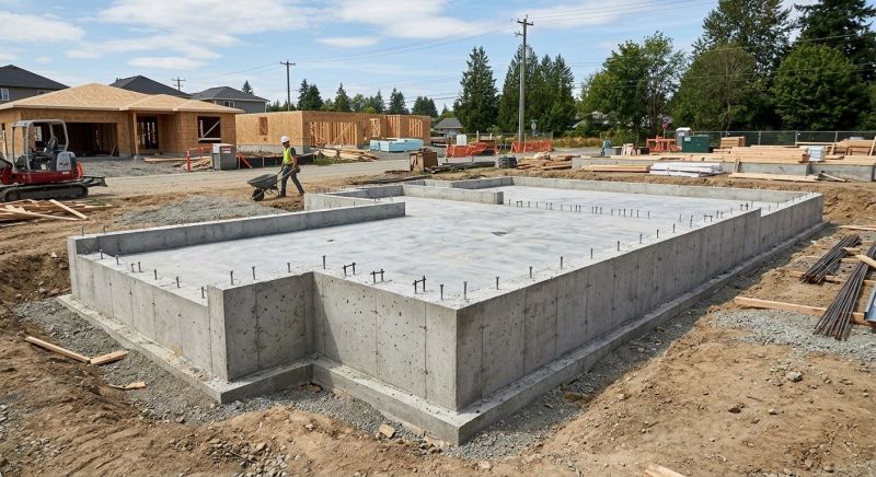 Foundation Construction in Perry Hall, MD