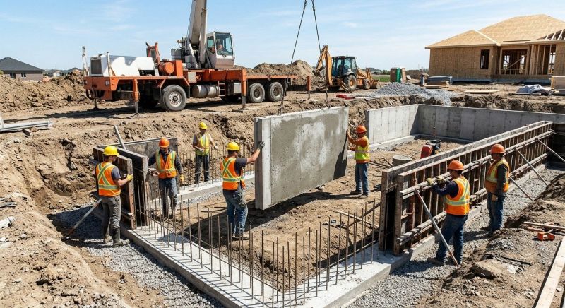 Foundation Construction in Sparrows Point, MD