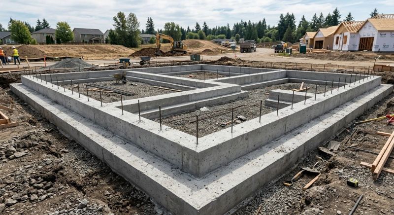 House Footing Construction in Severna Park, MD